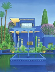 Jardins Majorelle, Marrakech, 1996